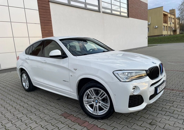 BMW X4 cena 104400 przebieg: 164545, rok produkcji 2015 z Kielce małe 562